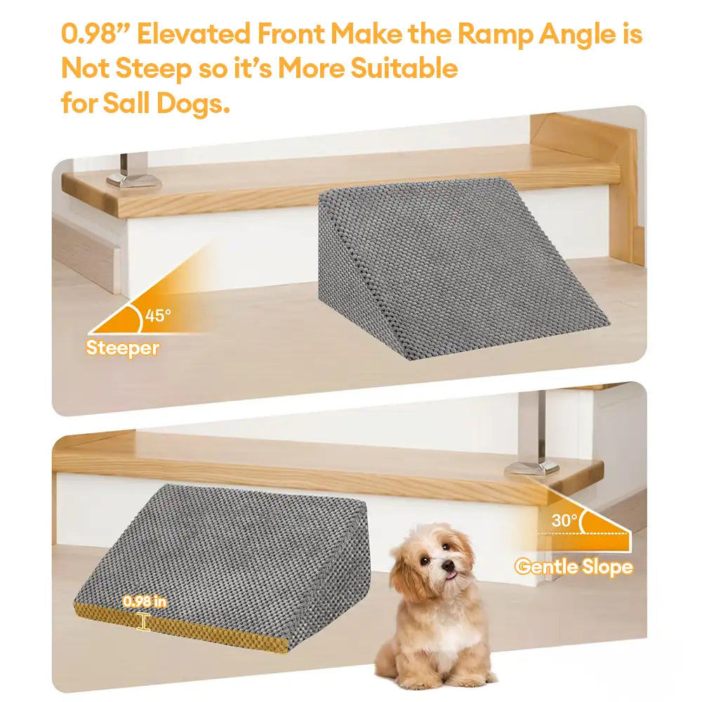 Modular Foam Dog Ramp Stairs for Staircase Stairs with Velcro